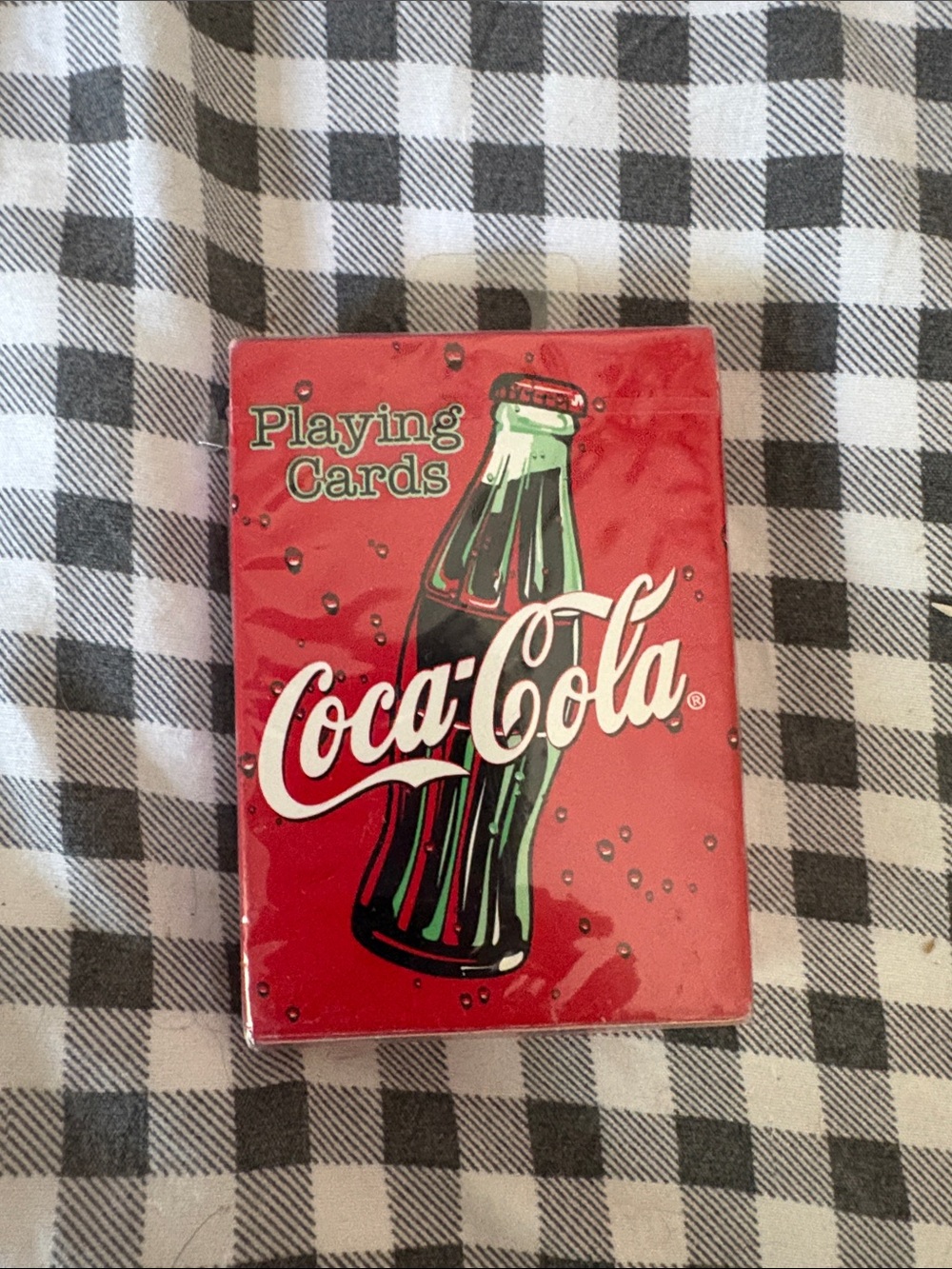 Vintage Coke Enjoy Coca Cola Sealed Deck of Playing Cards BNIP